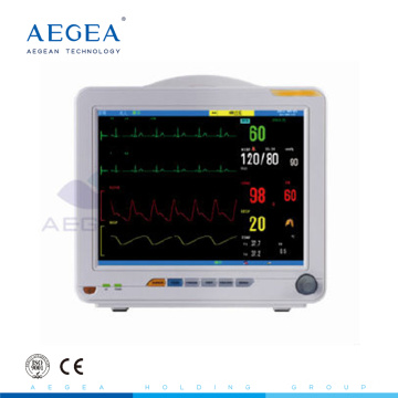 AG-BZ008 Built-in recorder and battery hospital ambulance cheap patient monitor
